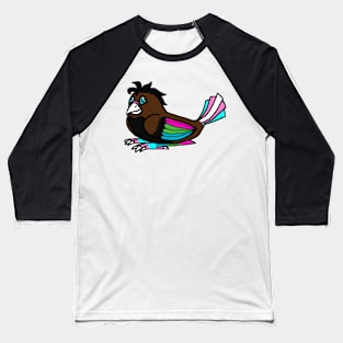 Polysexual Pride Bird Baseball T-Shirt